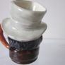 RIDGWAY Sterling Pottery Miniture Character Toby Jug Bill Sykes c. 1950s Image 3