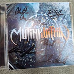 MUTINY WITHIN: Mutiny Within CD- Autographed