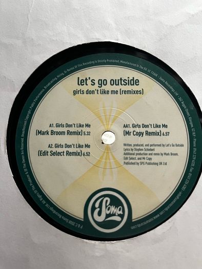10e each Techno 12" vinyl