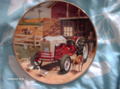 collectors plate farmers trusty friend