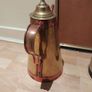 Unusual coffee pot brass & copper Image 3