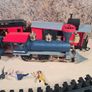 Vintage Prairie Rocket Train Set The Great Train Hold Up  O Gauge Timpo 1970's Image 6