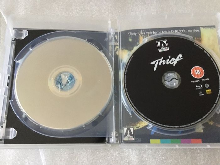 Thief  Arrow Video Limited Edition Of 3000 Blu Ray