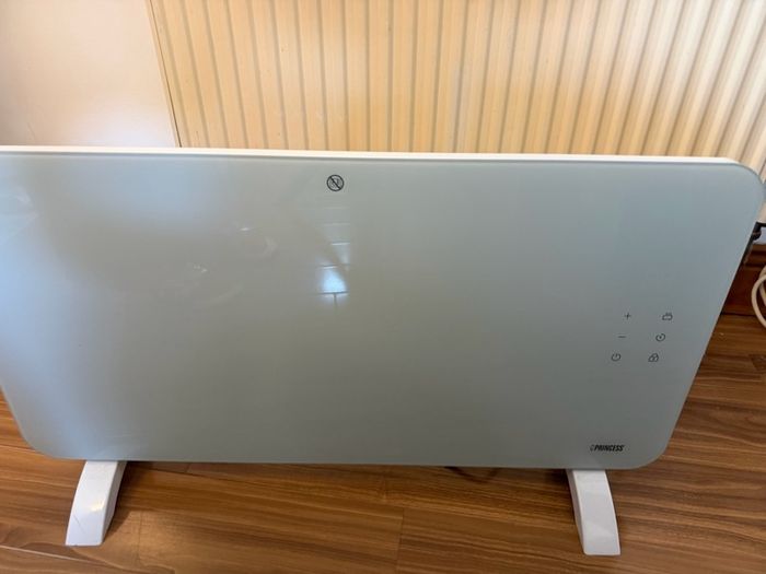 Electric heater (you can connect to your phone app and turn on or off when not at home)