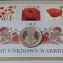 Great Britain : Centenary of The Unknown Warrior " 5 Pound " Coin Cover - 2020 Image 2