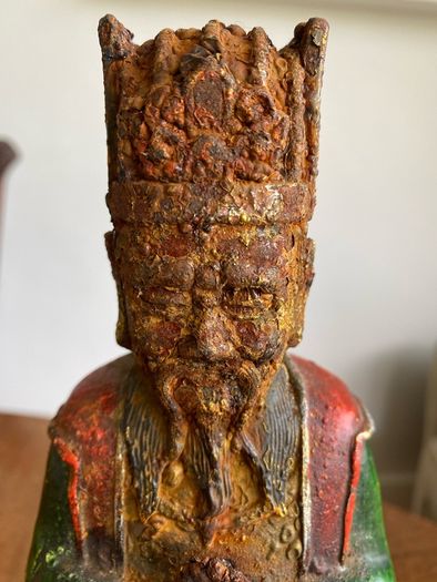 Cast Iron Temple Diety