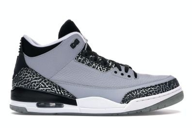 Nike Air Jordan 3 Wolf Grey Uk 11 / Us 12 Deadstock