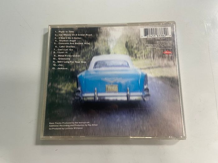 Lucinda Williams CD Car Wheels on a Gravel Road