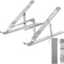 New Sale | Aluminum Adjustable Laptop Stand For Desk, Foldable Laptop Holder For Desk Image 2
