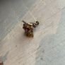 Antique Screw in Art Deco Earrings Stones missing Image 4