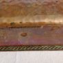 Antique Arts and Crafts Hammered Copper Wood Lined Tobacco Box Image 6