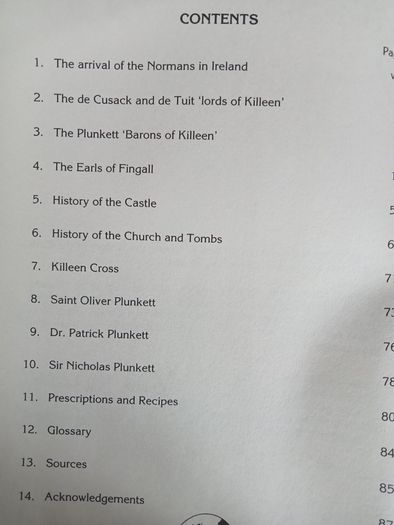 History of Killeen Castle,