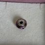 Pandora purple ladybug murano glass charm in great condition Image 8