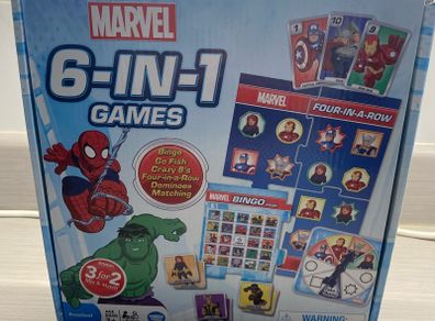 Marvel 6 in 1 Games