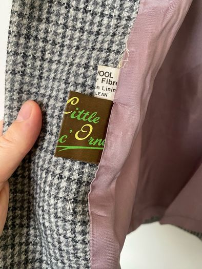 Wool coat for a boy