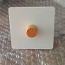 white / gold dimmer switch, High quality, metal brass Image 2