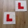 Motorcycle Standard Size Learning Fabric Pair of  Learning Plates Image 3
