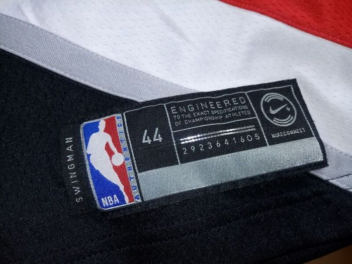 Damian Lillard Portland Trail Blazers Black Swingman Nike Jersey Size 44(medium)