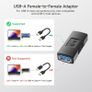 Cable Matters 2-Pack USB 3.0 Coupler, USB Female to Female Adapter - NEW Image 6