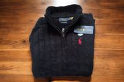 Ralph Lauren Cable Knit Quarter Zip - Size S Men