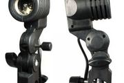 E27 Bulb Holder Umbrella Holder Bracket Photo Light Lamp Mount