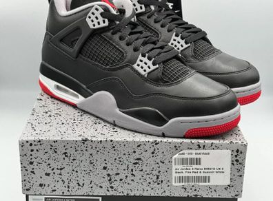 Nike Air Jordan 4 Bred Reimagined UK9