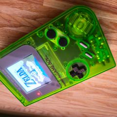 Gameboy Classic DMG Genuine - upgraded screen + ZELDA  cart