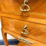 20th Century French Mahogany Chest of Drawers with Brass Details Image 6
