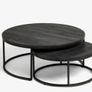Nest of 2 Coffee Tables Like New Image 4