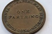 Farthing token, Dublin, Cork and Limerick