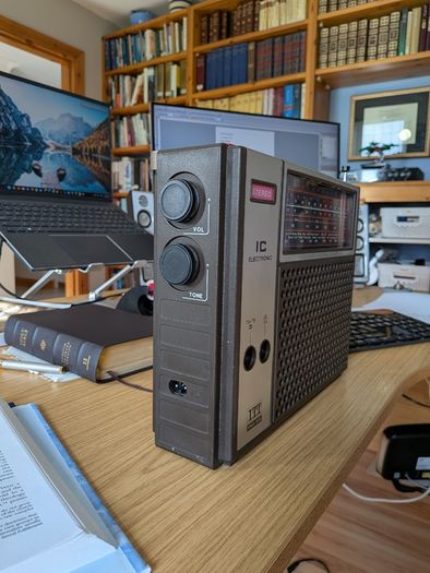 Vintage ITT Multi-Band Radio