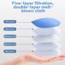 50 x One Size KN95 FFP2 Face Mask, Protective Mask 10 piece Image 8