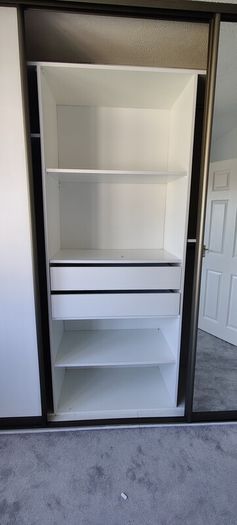 Sliding wardrobe