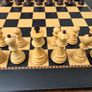 Queen's Gambit chess board and Zagreb pieces Image 3