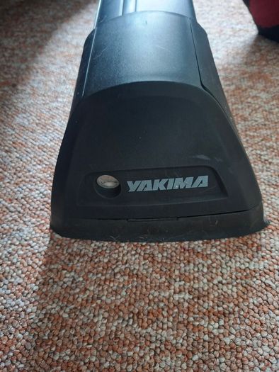 Yakima FlushBar 100 & 105cm Silver Pair (S26Y) Roof Racks