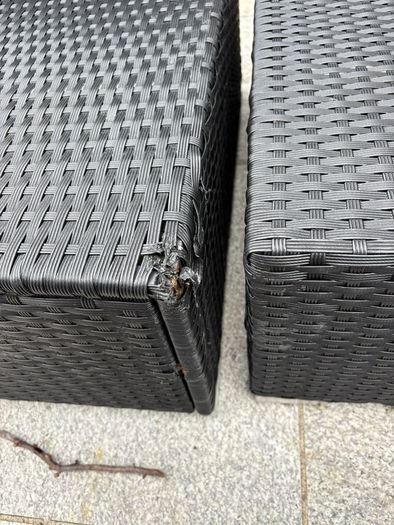 Rattan Garden Furniture with Coffee Table
