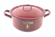 Vintage enamel pot