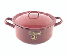 Vintage enamel pot