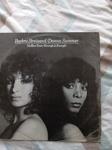 No more tears (enough is enough) 12 " vinyl  single Barbara's Streisand  & Donna Summer