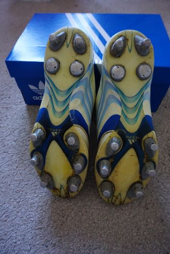 Football Boots Adidas F50.6 Tunit White (2006) Size 7UK SG