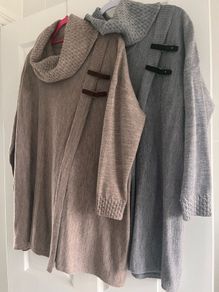 Plus Size jumper 100 % Merino Wool