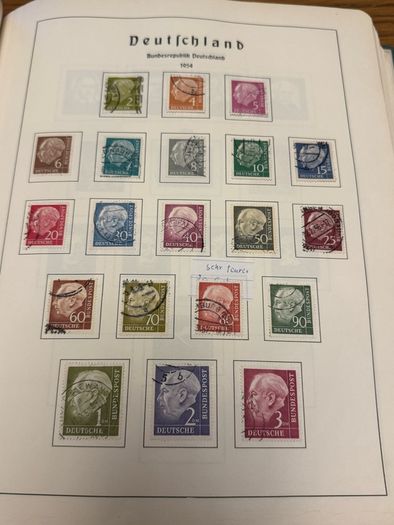 Stamp album GERMANY