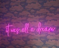 Neon wall light / girls bedroom / playroom decor