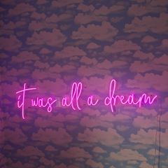 Neon wall light / girls bedroom / playroom decor