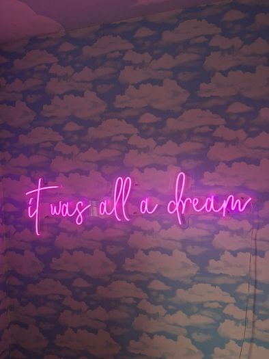 Neon wall light / girls bedroom / playroom decor
