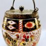 150 year old Davenport Imari Longport  Staffordshire biscuit ginger jar circa 1870s Image 4