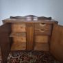 Vintage wooden sideboard & locker Image 2