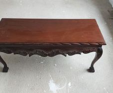 Mahogany coffee table