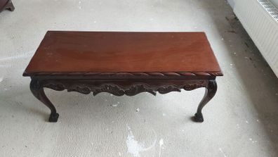 Mahogany coffee table