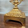 Pair of Gilt Brass Candelabras in Louis XIV Style Image 5